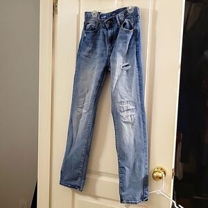 Old Navy slim fit size 16 boys jeans w/adjustable waist.